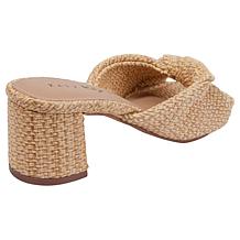 "As Is" Katy Perry Tooliped Twisted Block Heel Sandal