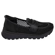 "As Is" Kenneth Cole Reaction Kaia EZ On Jeweled Mesh Loafer