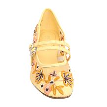 "As Is" Kenneth Cole Reaction Malibu Nites Embroidered Mary Jane