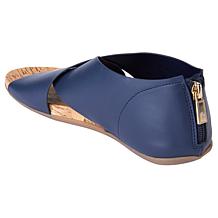 "As Is" Kenneth Cole Reaction Selena Stretch Cross-Band Sandal