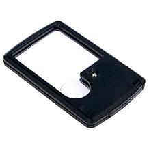 "As Is" Living Glow Mini Pocket Magnifier - Set of 4