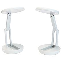 "As Is" Living Glow Rechargeable Collapsible Folding Lamp - 2-pack