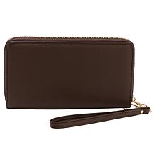 "As Is" London Fog Rich Pebble Charm Wristlet Wallet