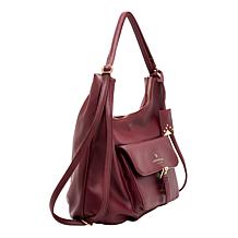 "As Is" London Fog Willow Convertible Handbag-to-Backpack