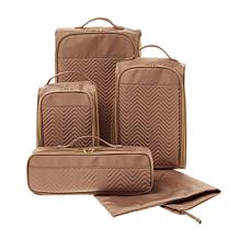 "As Is" Marcy McKenna Hamptons 5-piece Set Packing Cubes