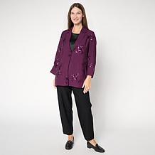 "As Is" MarlaWynne Embellished Sequin Jacket