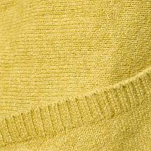 "As Is" MarlaWynne V-Neck Boxy Sweater with Pocket