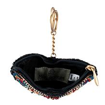"As Is" Mary Frances Hand-Beaded Multi-Functional Coin Purse
