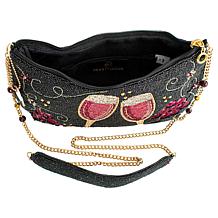"As Is" Mary Frances Handbag Hand-Beaded Crossbody/Clutch