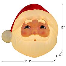 "As Is" Mr. Christmas LED Blow Mold Santa Tree Topper