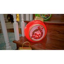 "As Is" Mr. Christmas Set of 2 12" LED Blow Mold Ornaments
