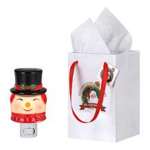 "As Is" Mr. Christmas Set of 2 Nightlights