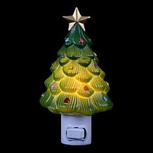 "As Is" Mr. Christmas Set of 2 Nightlights