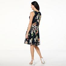 "As Is" Nina Leonard 2-piece Dress and Bolero Set