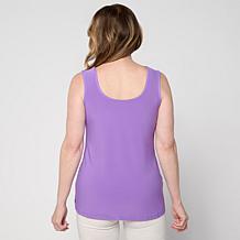 "As Is" Nina Leonard Reversible Jersey Knit Tank
