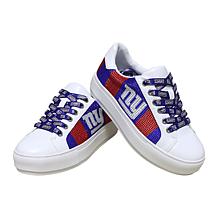 "As Is" Officially Licensed NFL Lace-Up Sparkle Sneaker by Cuce Sho...