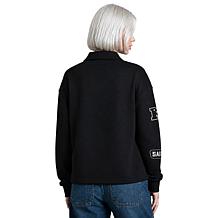 "As Is" Officially Licensed NFL Women's Collared Shacket