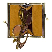 "As Is" Patricia Nash ABBR Glasses Case