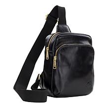 "As Is" Patricia Nash Andros Leather Sling Bag