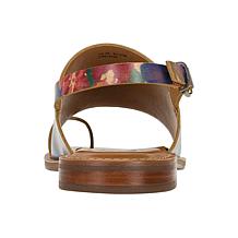 "As Is" Patricia Nash Angelica Leather Slingback Sandal