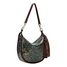 "As Is" Patricia Nash Calanna Leather Hobo