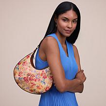 "As Is" Patricia Nash Coco Crescent Hobo Bag