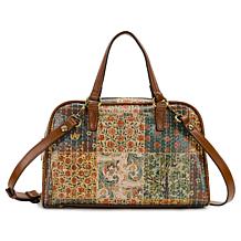 "As Is" Patricia Nash Dagali Satchel with Micro Hangoff