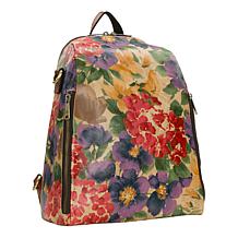 "As Is" Patricia Nash Dorine Convertible Leather Backpack