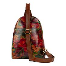 "As Is" Patricia Nash Ennis Leather Sling