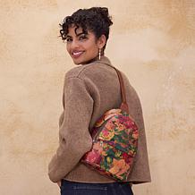 "As Is" Patricia Nash Ennis Leather Sling