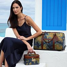 "As Is" Patricia Nash Gonnesa Oval Overnight Bag