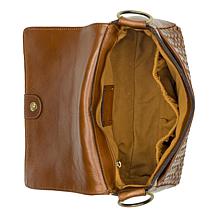 "As Is" Patricia Nash Madalina Woven Crossbody