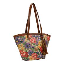 "As Is" Patricia Nash Marconia Leather or Canvas Tote