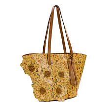 "As Is" Patricia Nash Marconia Leather Tote