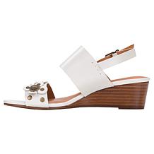 "As Is" Patricia Nash Mirella Flower Wedge Sandal