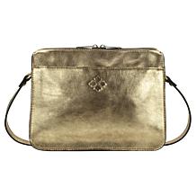 "As Is" Patricia Nash Nazaire Leather Top Zipper Crossbody