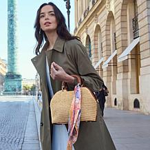 "As Is" Patricia Nash Ophelie Satchel with Scarf