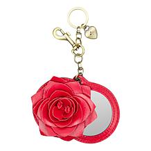 "As Is" Patricia Nash Parisian Rose Mirror Hang Off Fob