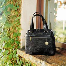 "As Is" Patricia Nash Rosora Leather Satchel