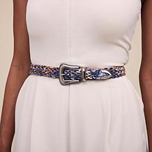 "As Is" Patricia Nash Townsend Braided Belt