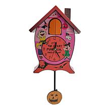 "As Is" Peanuts Halloween Animated Cuckoo Clock
