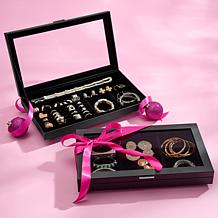 "As Is" Prestige™ Set of 2 Large Stackable Jewelry Boxes - Smooth F...