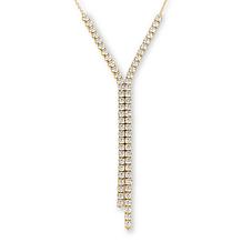"As Is" Radiance by Absolute™ 11.3ctw Simltd Diamnd Dble Lariat Ncklce