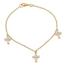 "As Is" Radiance by Absolute™ x Kathrne McPhee 2.25ctw Pavé Crss Brct