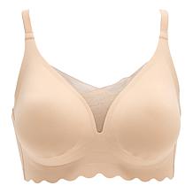 "As Is" Rhonda Shear 2-pack Gel Bra with Scalloped Edge Detail