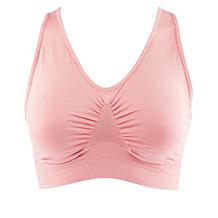 "As Is" Rhonda Shear 2-pack Seamless Racerback Ahh Bra