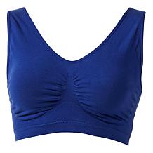 "As Is" Rhonda Shear 3-pack Original Cotton-Blend Ahh Bra