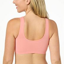 "As Is" Rhonda Shear 3-pack Original Cotton-Blend Ahh Bra