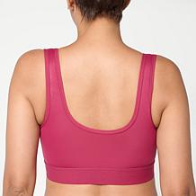 "As Is" Rhonda Shear Mesh Front Leisure Bra