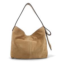 "As Is" Ron White Dalo Suede Hobo Handbag